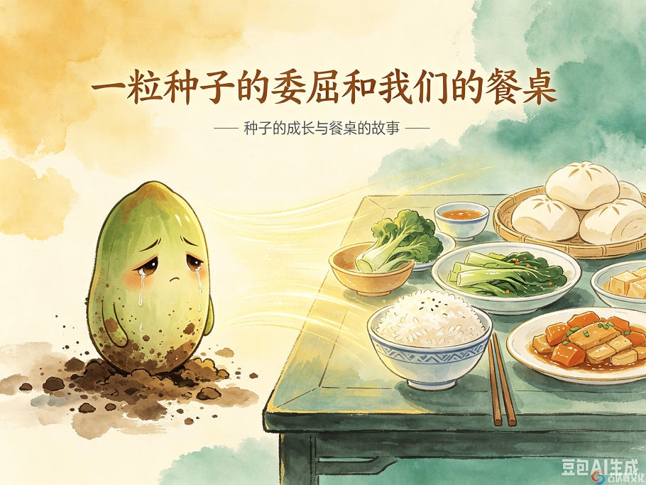 一粒种子的委屈和我们的餐桌